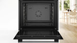 Bosch Series 4 HQA534BS3B, Built-in oven with added steam function
