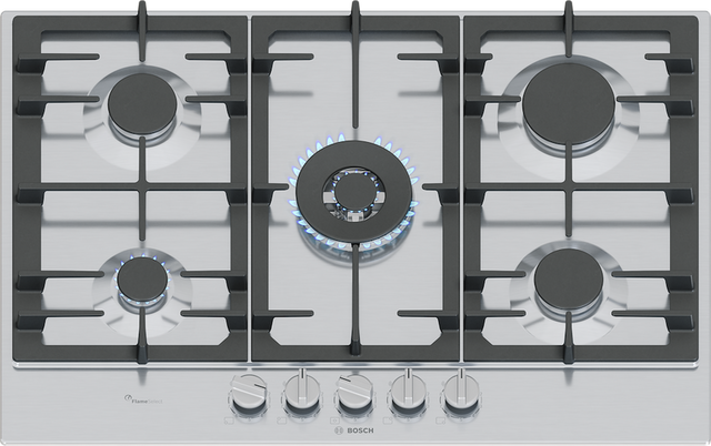 Bosch Series 6 PCQ7A5I90, Gas hob