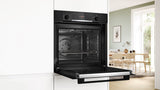 Bosch Series 4 HQA574BB3B, Built-in oven with added steam function