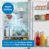 Bosch Series 2 KGN34NWEAG, Free-standing fridge-freezer with freezer at bottom