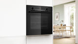 Bosch Series 4 HQA534BB3B, Built-in oven with added steam function