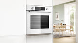 Bosch Series 4 HQA534BW3B, Built-in oven with added steam function