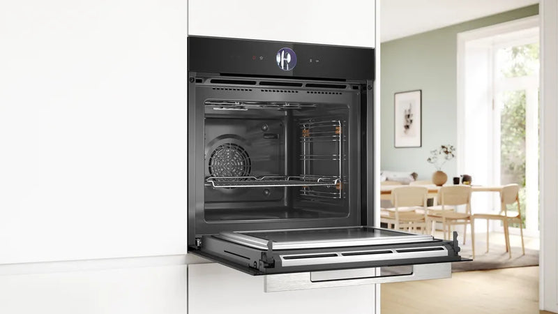 Bosch Series 8 HMG7764B1B, Built-in oven with microwave function