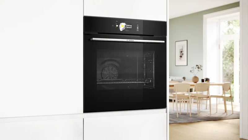 Bosch Series 8 HSG7364B1B, Built-in oven with steam function