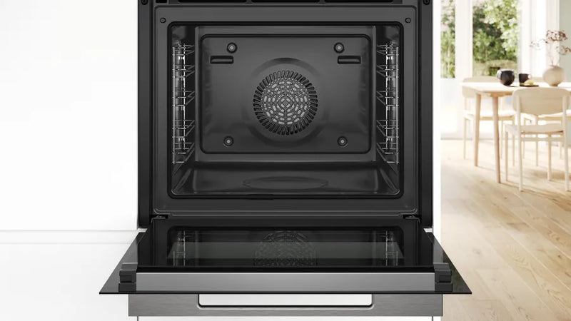 Bosch Series 8 HSG7364B1B, Built-in oven with steam function