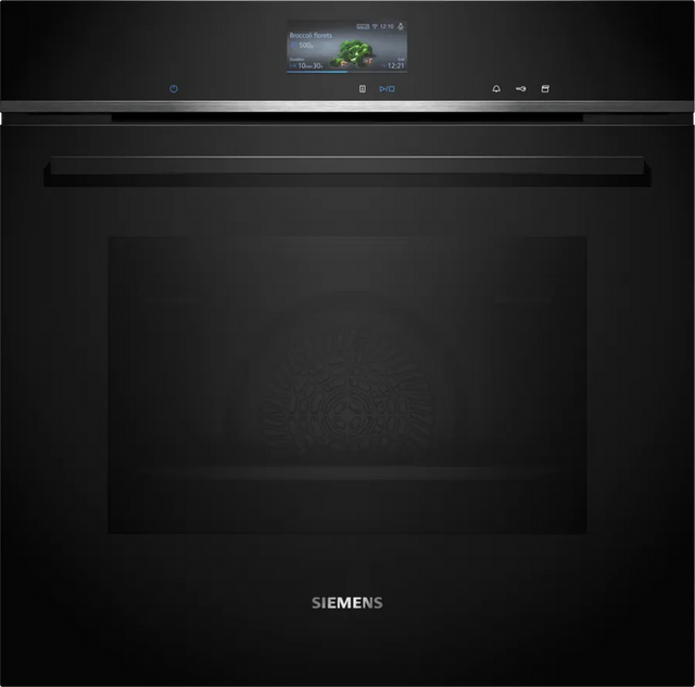 Siemens iQ 700 HR776G1B1B, Built-in oven with added steam function