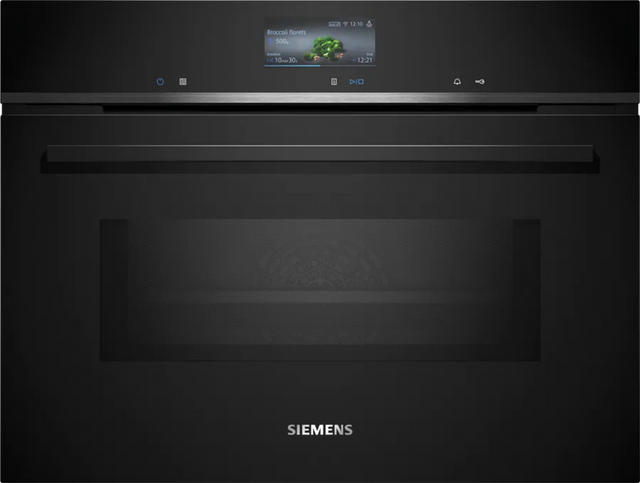 Siemens iQ 700 CM776G1B1B, Built-in compact oven with microwave function