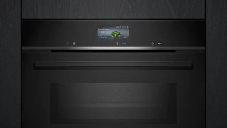 Siemens iQ 700 CM776G1B1B, Built-in compact oven with microwave function