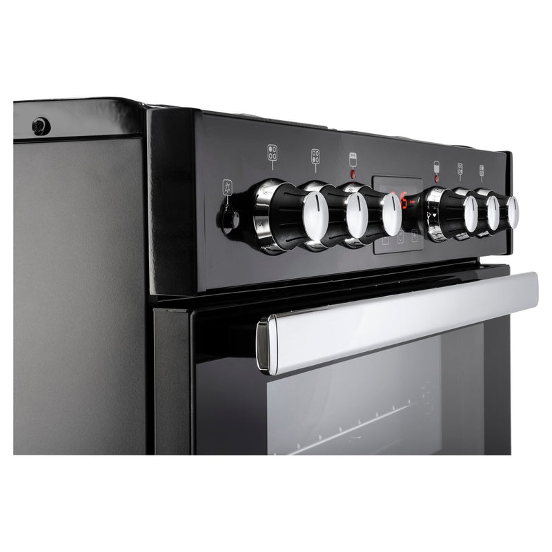 Belling COOKCENTRE 60DF B 60cm Dual Fuel Cooker
