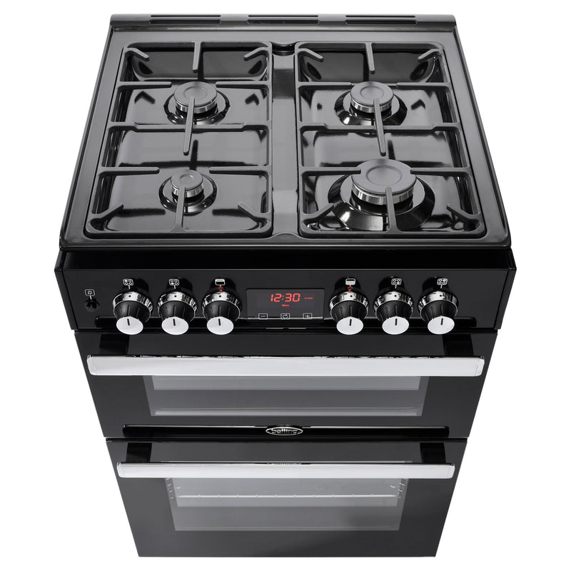 Belling COOKCENTRE 60DF B 60cm Dual Fuel Cooker