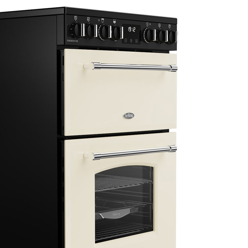 Belling MRA FARMHOUSE 60E 60cm Electric Ceramic Cooker - Cream