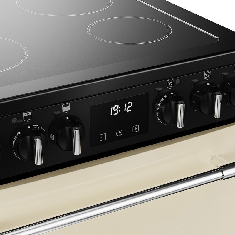 Belling MRA FARMHOUSE 60E 60cm Electric Ceramic Cooker - Cream