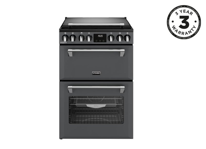 Stoves DX MRA RICH 60DF 60cm Dual Fuel Cooker - Anthracite