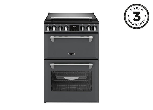 Stoves DX MRA RICH 60DF 60cm Dual Fuel Cooker - Anthracite