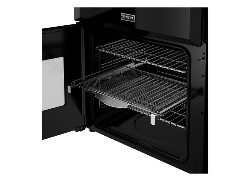 Stoves DX MRA RICH 60DF 60cm Dual Fuel Cooker - Black