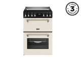 Stoves DX MRA RICH 60DF 60cm Dual Fuel Cooker - Cream