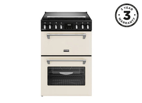 Stoves DX MRA RICH 60DF 60cm Dual Fuel Cooker - Cream