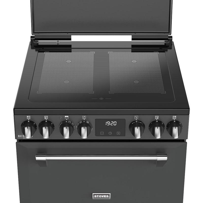 Stoves DX MRA RICH 60Ei RTY 60cm Richmond DX Electric Induction Rotary Cooker - Anthracite