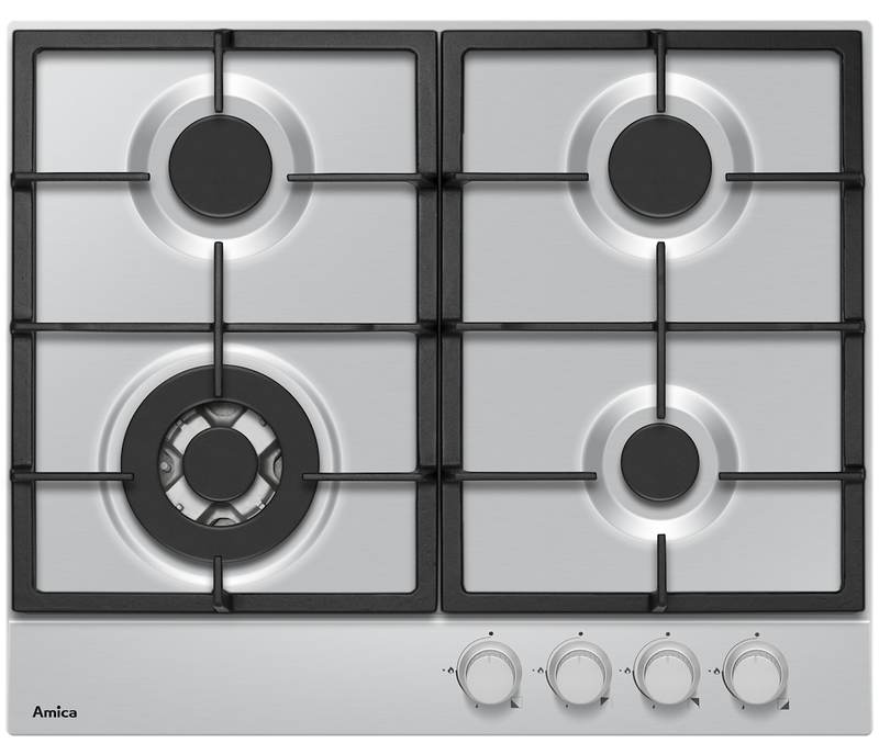 Amica AHG6200SS 60cm Gas Hob