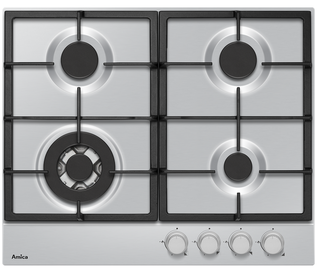 Amica AHG6200SS 60cm Gas Hob