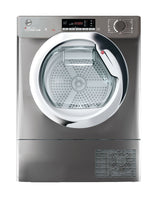 Hoover BATD H7A1TCER-80 H-DRY 300 PRO Integrated 7kg Heat Pump Tumble Dryer - A+ Energy Rated - Anthracite