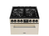 Belling MRA FARMHOUSE 60DF 60cm Dual Fuel Cooker - Cream