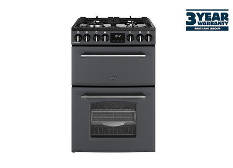 Belling MRA FARMHOUSE 60DF 60cm Dual Fuel Cooker - Anthracite