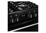 Belling MRA FARMHOUSE 60DF 60cm Dual Fuel Cooker - Black
