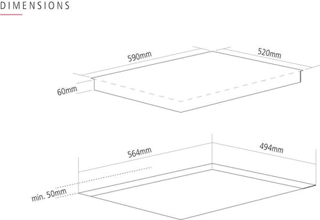 Caple C844I Induction Hob