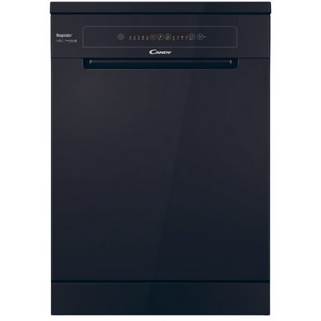 Candy CF3C9E0B-80 Candy Rapido 13 Place Setting Dishwasher - Black