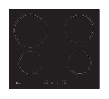 Candy CH64CCB/4U 60cm Ceramic Hob - Black