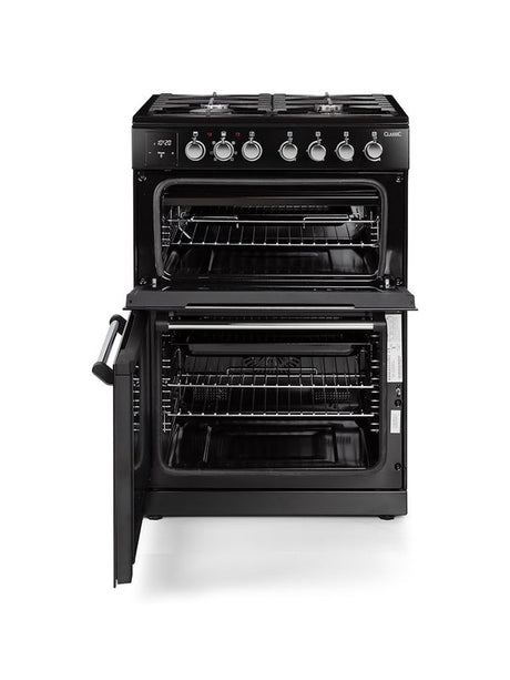 Rangemaster CLA60DFFBL/C 60cm Classic Dual Fuel Cooker