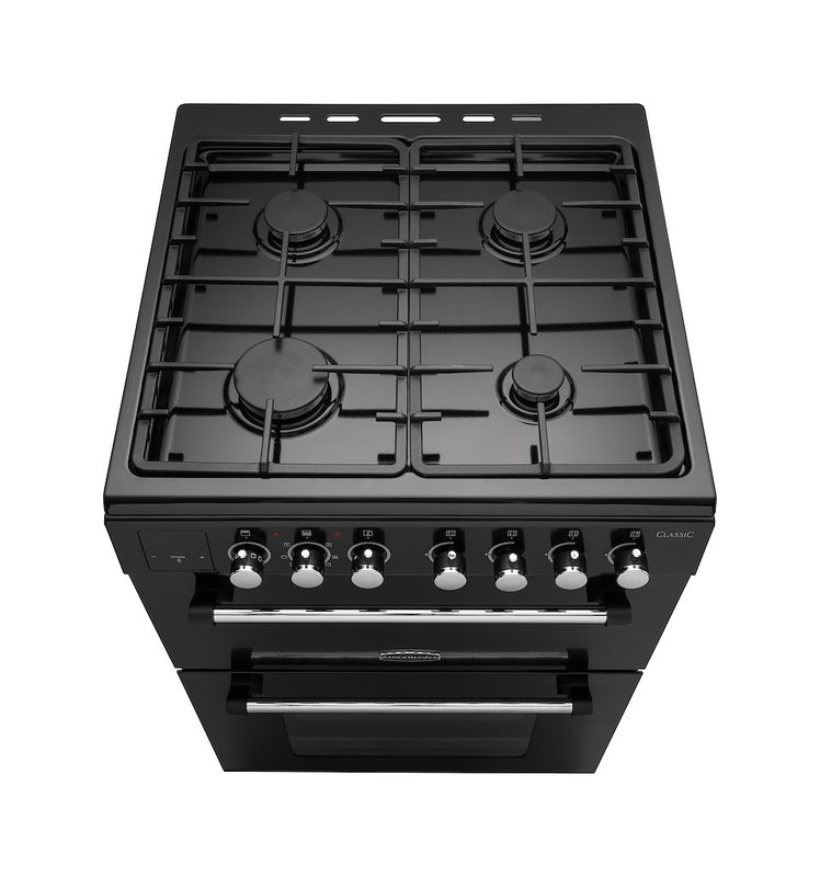 Rangemaster CLA60DFFBL/C 60cm Classic Dual Fuel Cooker