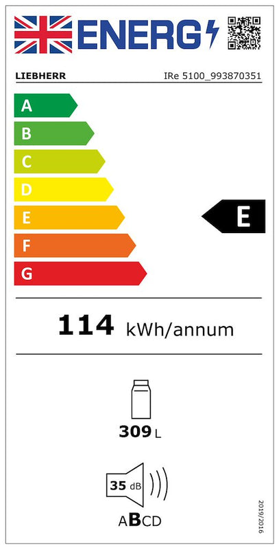 Liebherr IRe 5100 Fully Integrated Larder Fridge