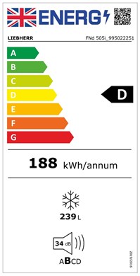 Liebherr FNd 505i Prime Freestanding Freezer (Discontinued)