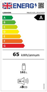 Liebherr RBa 425i Prime Freestanding BioFresh (Discontinued)