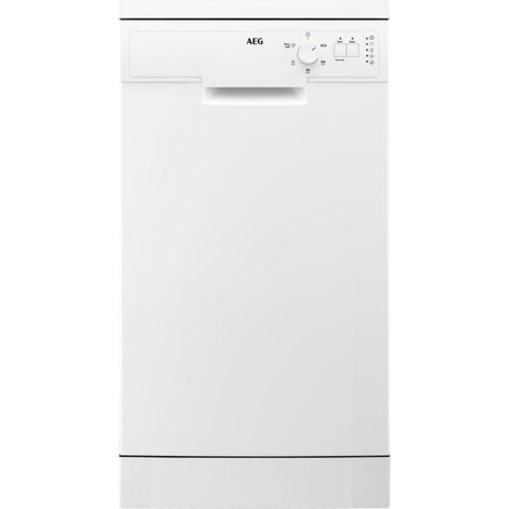 AEG FFX52507ZW 5000 AirDry Freestanding Slimline Dishwasher with AirDry Technology + 10 Place Settings