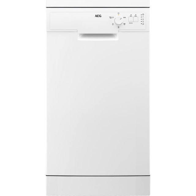 AEG FFX52507ZW 5000 AirDry Freestanding Slimline Dishwasher with AirDry Technology + 10 Place Settings