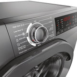 Hoover H3DPS4966TAMRR80 H-Wash&Dry 350 6/9kg 1400rpm D/A Rated Freestanding Washer Dryer - Graphite
