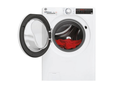 Hoover H3WPS486TAM6-80 H-Wash 350 8kg 1400rpm A Rated Freestanding Washing Machine - White
