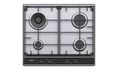 Haier HAHG6BR4S2X 60cm Gas Hob - Stainless Steel