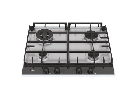 Haier HAHG6BR4S2X 60cm Gas Hob - Stainless Steel