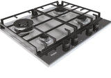 Haier HAHG6BR4S2X 60cm Gas Hob - Stainless Steel