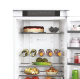 Haier HBW5518DK-1 Integrated 70/30 Fridge Freezer - White - D Rated