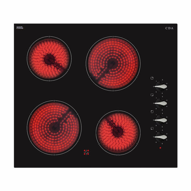 CDA HC6212FR Four Zone Ceramic Hob