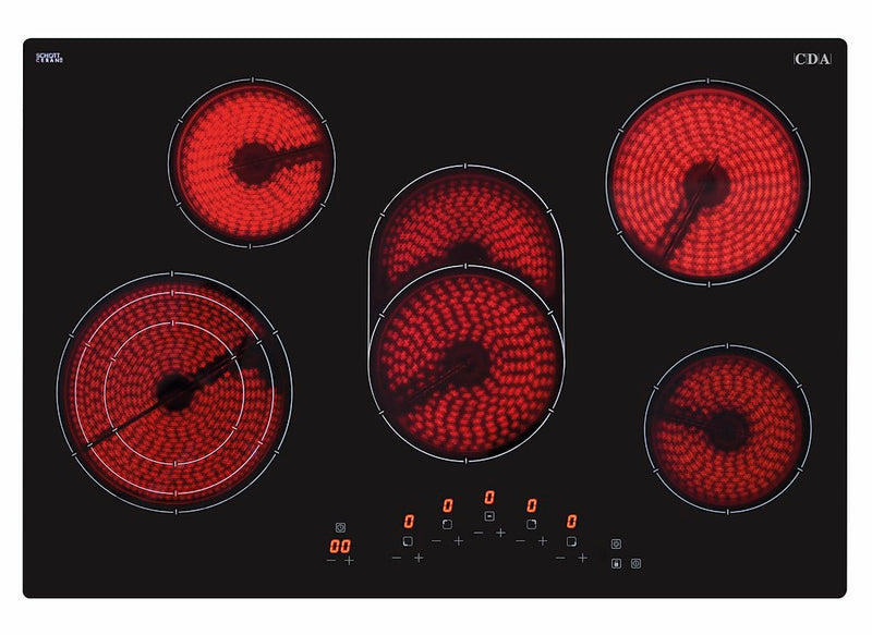 CDA HC7621FR Four Zone Ceramic Hob