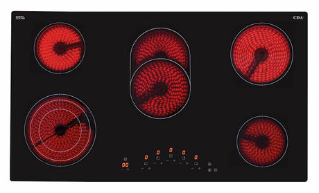 CDA HC9621FR Five Zone Ceramic Hob