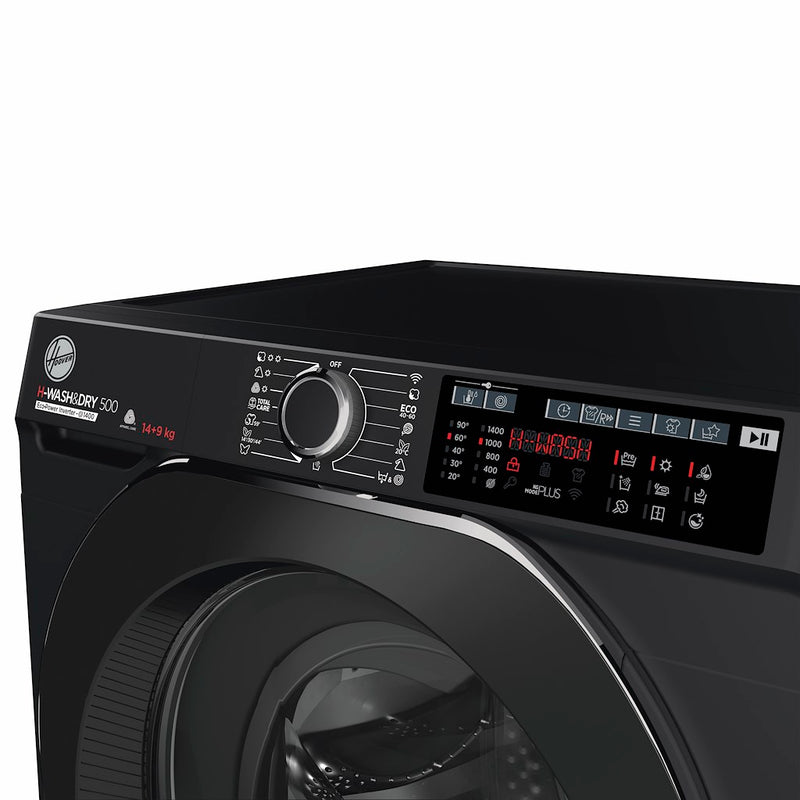 Hoover HD4149AMBCB/1-80 H-Wash&Dry 500 14/9kg 1400rpm D/A Rated Freestanding Washer Dryer - Black