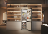 Haier HDPW5620ANPD Fridge Freezer - Platinum Inox - A Rated