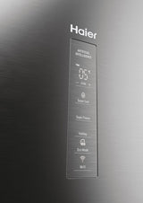 Haier HDPW5620DNPK 60cm Freestanding Fridge Freezer - Silver